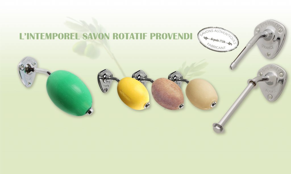Lot De 6 Savons Rotatifs Verts "Tea Tree And Mint" Provendi - Pour Porte-savon, Référence 007322, Neufs